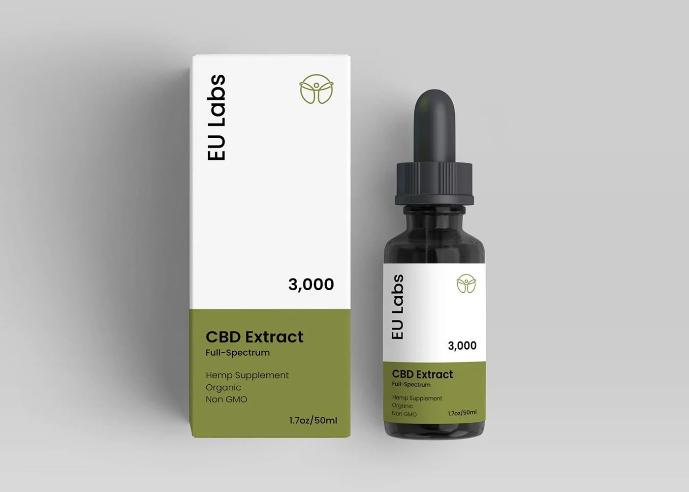 Full-spectrum 3000mg CBD oil, 50ml bottle with carton — CBD Oil Canberra