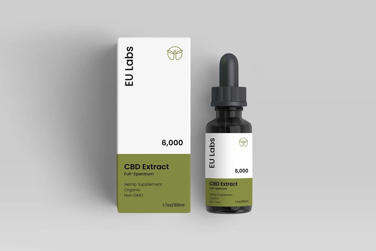 Full-spectrum 6000mg CBD oil, 50ml bottle with carton — CBD Oil Canberra