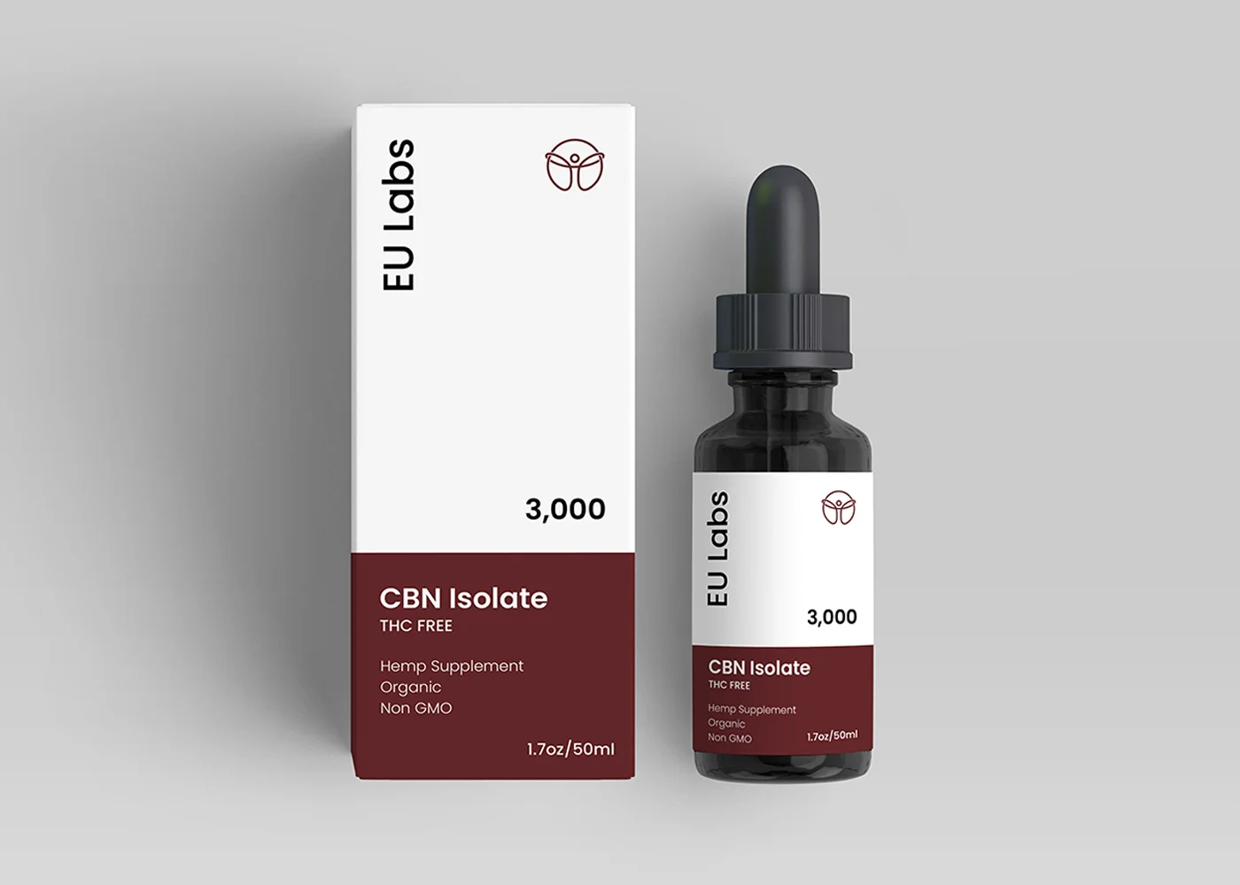 THC-free 3000mg CBN cannabinol isolate oil, 50ml bottle with carton — CBD Oil Canberra
